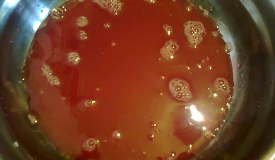 овсяная каша с гранатовым соком