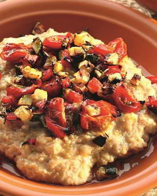 Овсяная каша с овощами