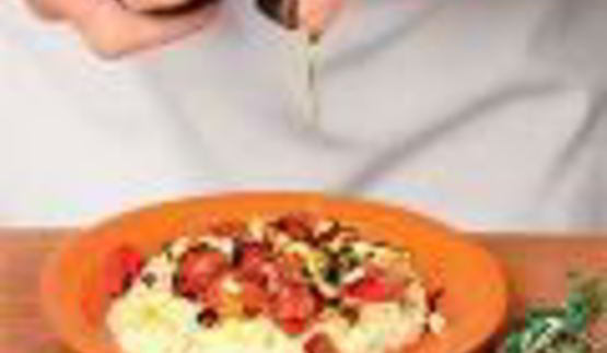 овсяная каша с овощами