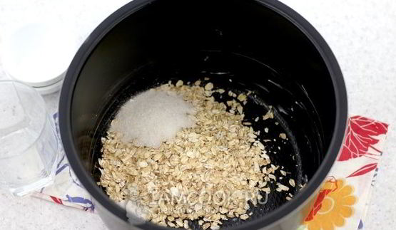 овсяная каша в мультиварке