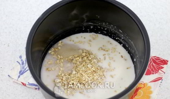 овсяная каша в мультиварке