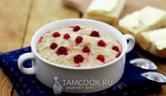 овсяная каша в мультиварке