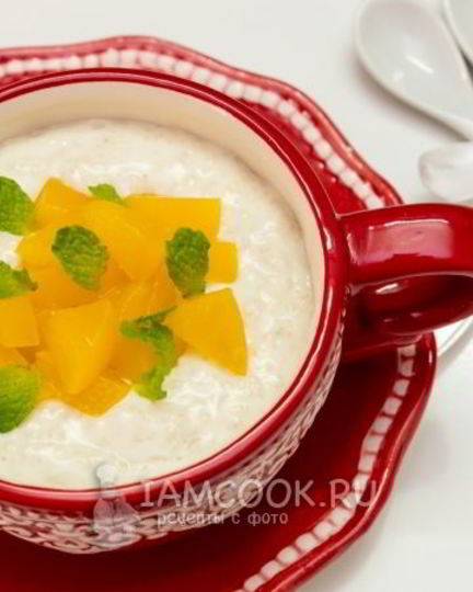 Рецепт овсянки на молоке