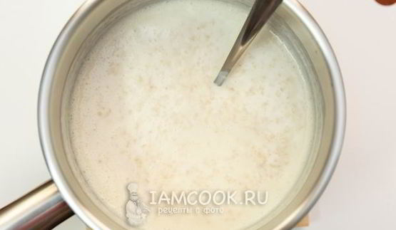овсянка на молоке