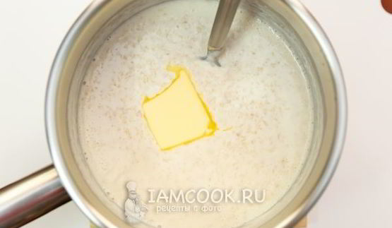 овсянка на молоке