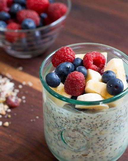 Рецепт овсянки с бананами в банке