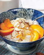 Овсянка с фруктами