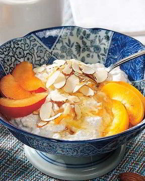 Овсянка с фруктами