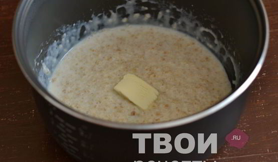 овсянка в мультиварке