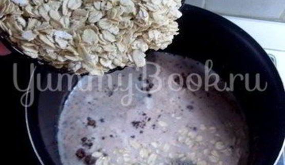 шоколадная овсяная каша