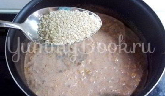 шоколадная овсяная каша