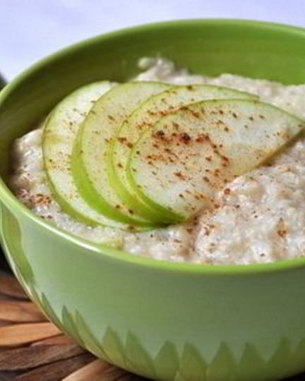 Рецепт яблочно-овсяной каша для малышей