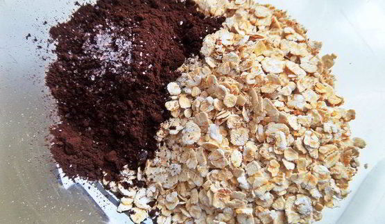 завтрак шоколадная овсянка