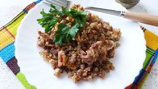 Каши с мясом