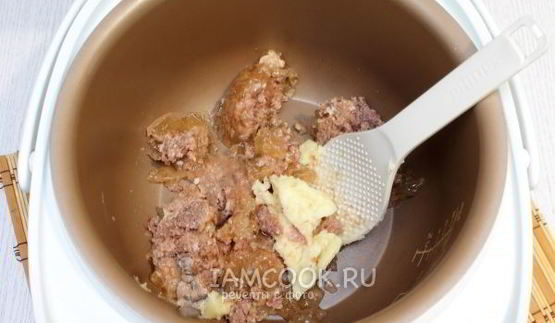 перловка с тушенкой в мультиварке