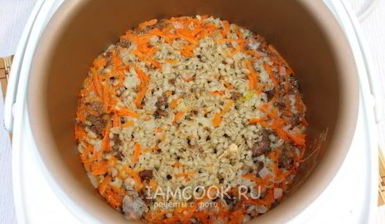 перловка с тушенкой в мультиварке