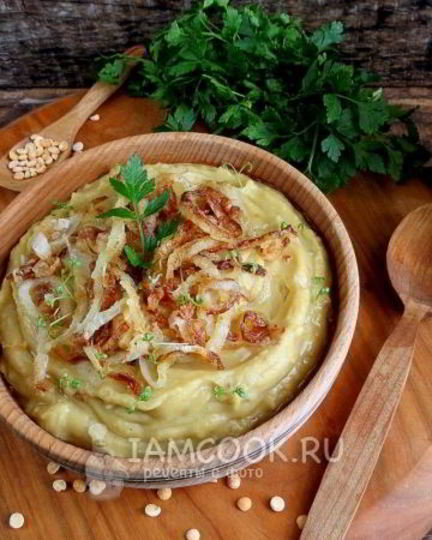 Рецепт постная гороховая каша