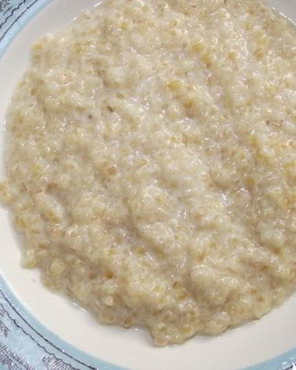 Рецепт пшеничной каши на молоке