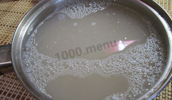 пшеничная каша на воде