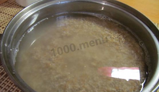 пшеничная каша на воде
