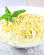 Пшенная каша с творогом