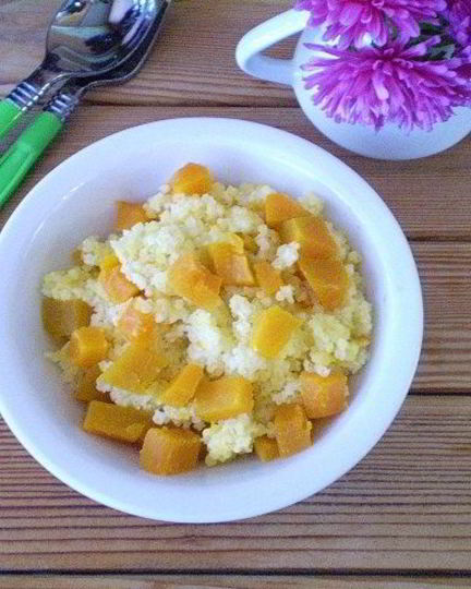 Рецепт пшенной каши с тыквой на молоке