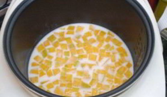 пшенная каша с тыквой на молоке