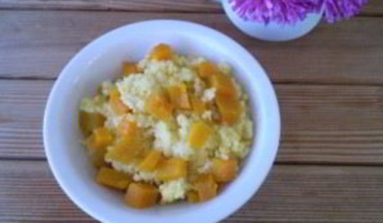 пшенная каша с тыквой на молоке