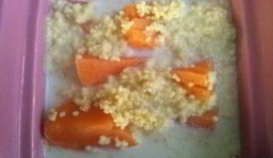 пшенная каша с тыквой