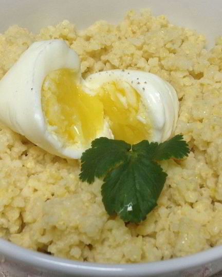 Рецепт пшенной каши с яйцом-пашот