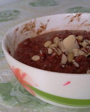 Шоколадная рисовая каша