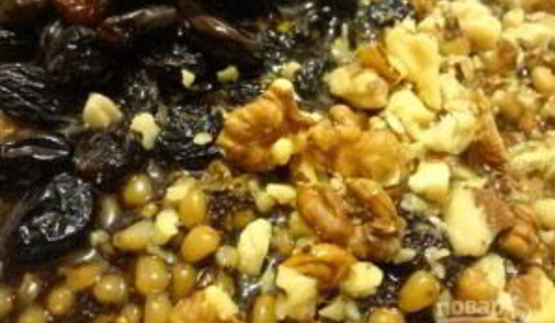 рождественская кутья с медовой водой