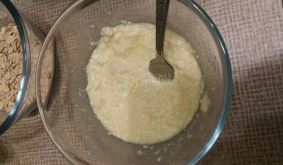 запеченная овсяночка