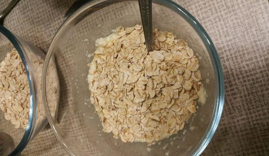 запеченная овсяночка