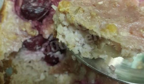 запеченная овсяночка