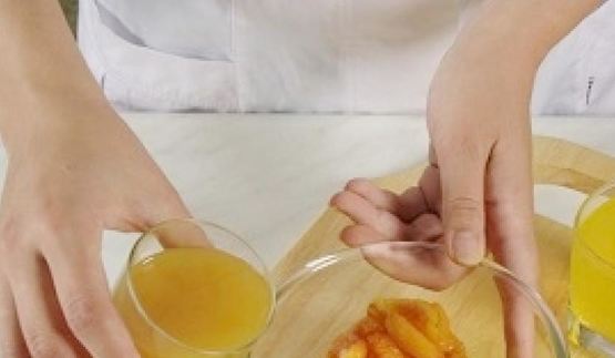 абрикосовый напиток с киви