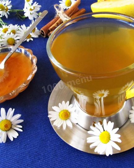 Рецепт чая по-швейцарски с ромашкой