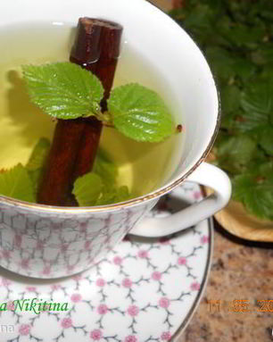Чай с березовыми листочками