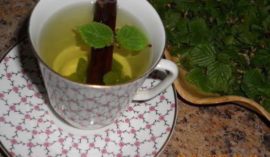 чай с березовыми листочками