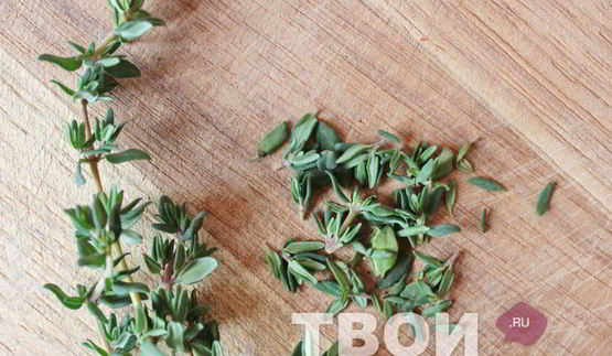 чай с чабрецом