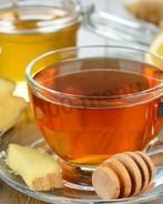 Чай с имбирем, медом и водкой