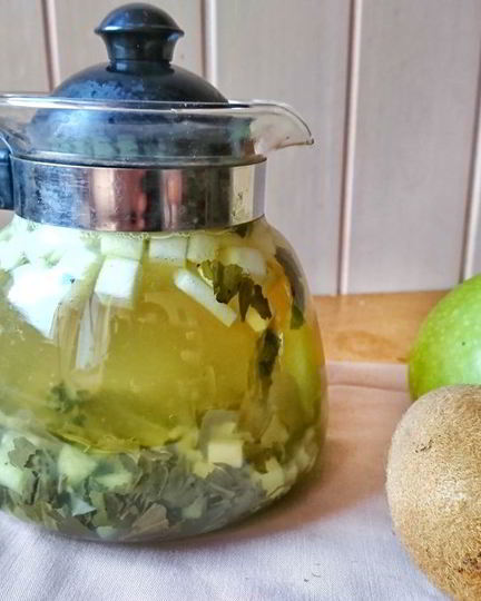 Рецепт чая с киви