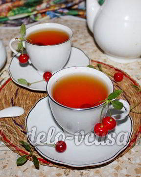Чай с вишней