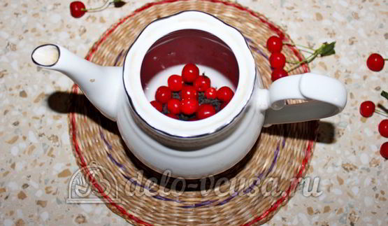 чай с вишней