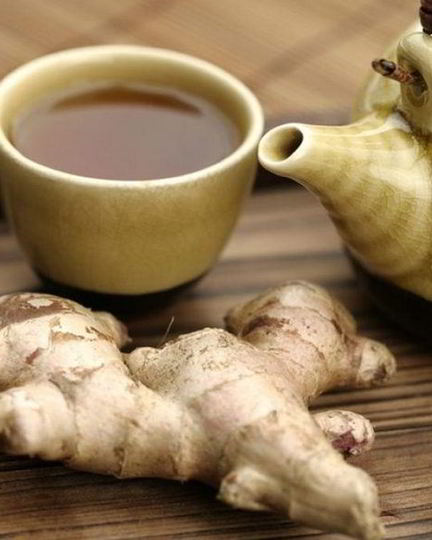 Рецепт черного чая с имбирем