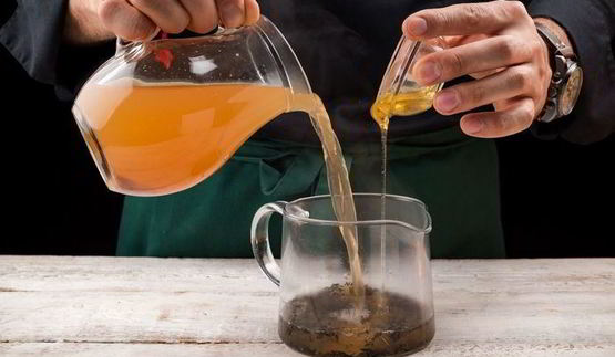 имбирный чай с яблоком и лаймом