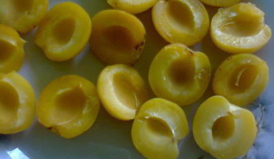 холодный чай с абрикосом