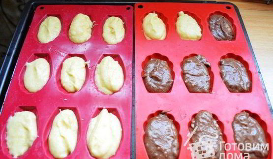 мадлен на чайном масле