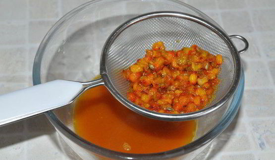 облепиховый чай с грушей