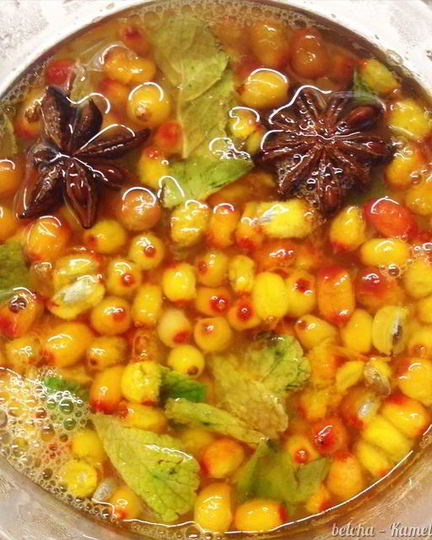 Рецепт облепихового чая